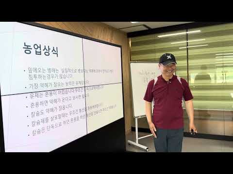 농업상식 (칼슘 석회보르도액등등)