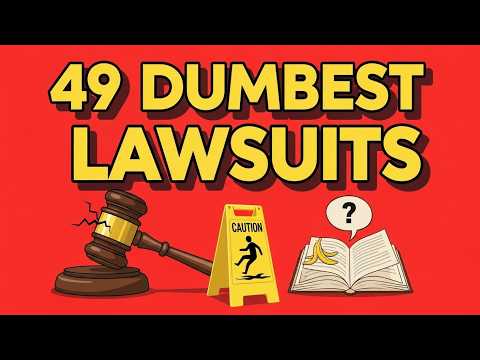 49 Most RIDICULOUS Lawsuits Filed in the US
