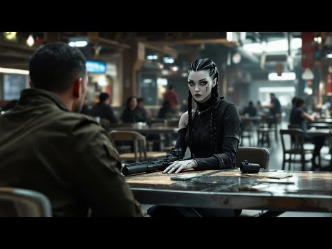 The Dangerous Alien Woman Was Sitting Alone; the Brave Human Engineer Sat Down Beside Her. | Sci-Fi