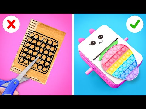 CARDBOARD CRAFTS TO MAKE AT HOME || Awesome DIY Ideas By 123 GO Like!