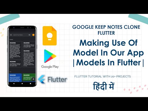 [HINDI] #7 Making Our Code More Efficient | Models In Flutter | Using Model In App