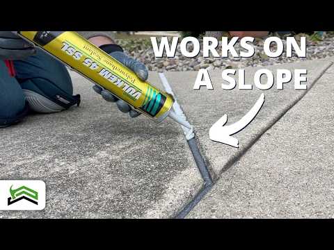 How To Seal A Gap Between Concrete Slabs