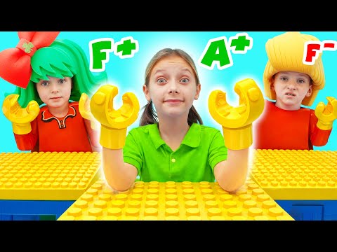 Secret Life of LEGO SCHOOL✏️ Fun Adventure for kids