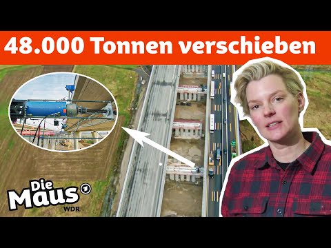 Wie verschiebt man eine ganze Brücke? | DieMaus | WDR