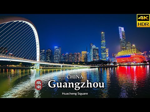 Welcome to the Future: Exploring Guangzhou’s Cyberpunk Nightscapes | 4K China Travel
