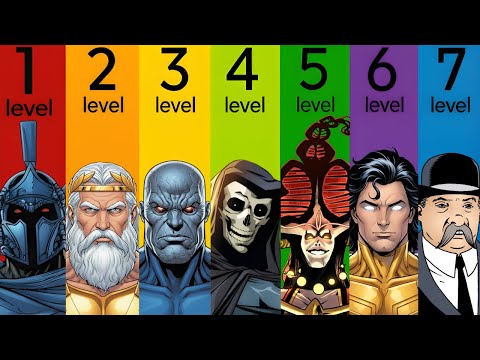 The 7 Levels Of Comic Gods