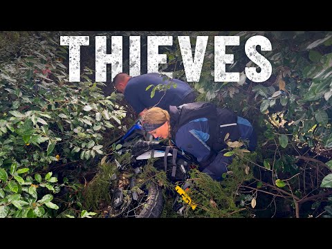 My motorcycle TRASHED & STOLEN in Wales 🏴󠁧󠁢󠁷󠁬󠁳󠁿 and this is how they did it.