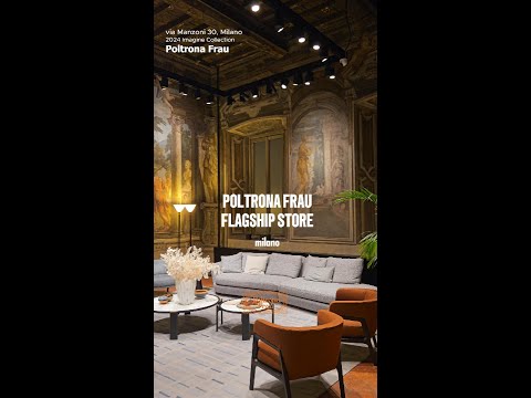 Poltrona Frau Flagship Store Milano 2024