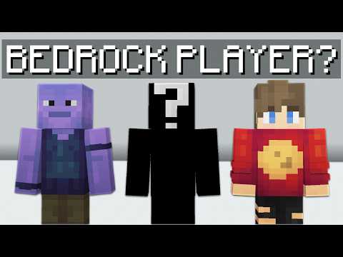 Can You Guess The Minecraft Bedrock Player?