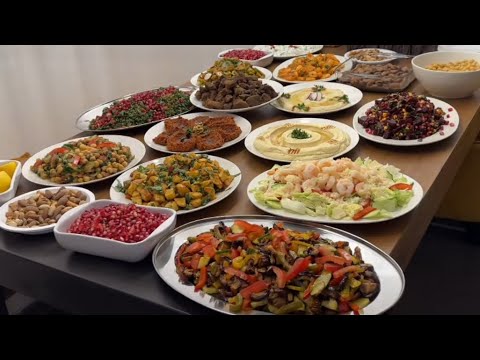 جميع انواع المقبلات / كل ام بيت شاطره لازم تحضر الفيديو و تحفضه عندها فيديو ينفع للدايت