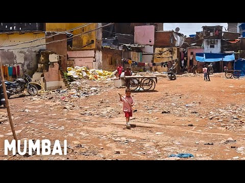 THE CLAUSTROPHOBIC LABYRINTH OF MUMBAI | Intense Tour of Suburban Slum | India WalkingTour 4K