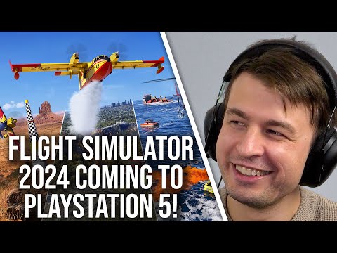 Flight Simulator 2024 PS5 Pro Trailer Analysis - Reaction, Pixel Counts + More