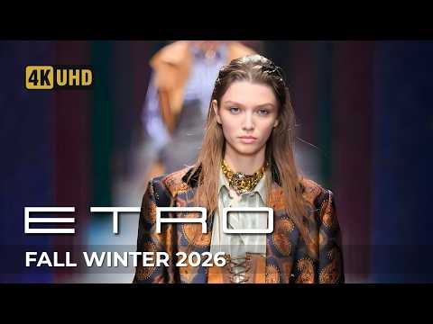 Etro Fall/Winter 2026/27 Fashion Show | Milan Fashion Week