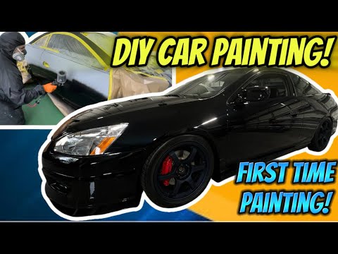 How to Paint a Car for the First Time!