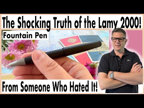 I Wish I'd Never Owned A Lamy 2000! And Now I Do! Review, Design, History!