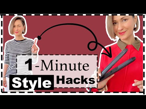 Easy 1-Minute Style Hacks that will Instantly Elevate Your Outfit (without spending money!)