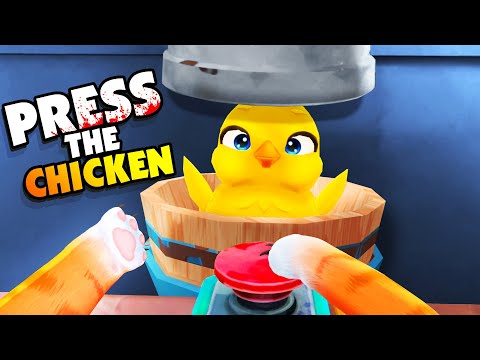 CRAZY Cat Crushes BABY Chicken In A Hydraulic Press!