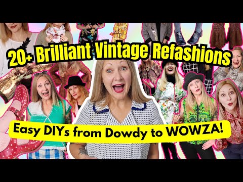 I Turned Vintage into THIS?! 20+ DIY Clothing Hacks You Need to See