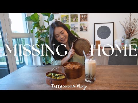 cooking taiwanese bento | homemade boba | food that reminds me of home | tiffycooks vlog