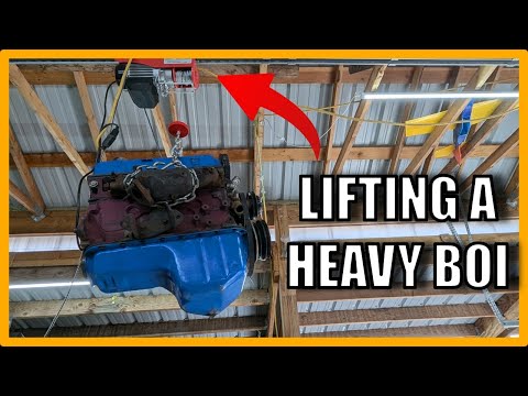 DIY Garage Ceiling Hoist