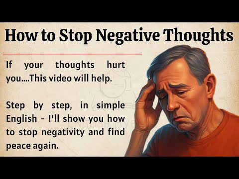 How to Stop Negative Thoughts and Feelings || Learn English Through Motivational Lesson 🔥 