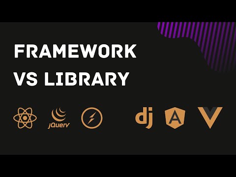 Framework vs Library | What is library | What is Framework