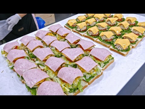 서민갑부 달인이 만드는 정말 맛있는 2가지 샌드위치 / popular fresh sandwich / Korean Street Food