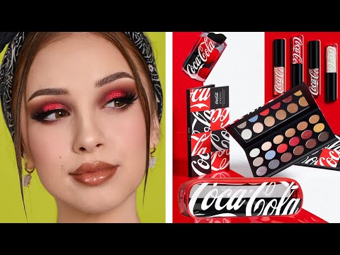 TESTING COCA COLA MAKEUP