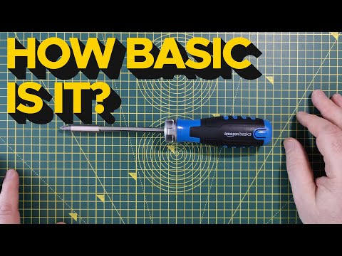 Just How Basic is the Amazon Basics Ratchet Screwdriver?