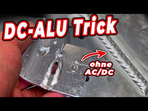 Vergiss teure AC/DC Schweißgeräte! Der WIG ALU Trick
