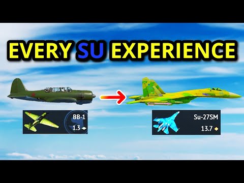 1 MATCH IN EVERY [SU] IN WAR THUNDER (reserve to toptier)