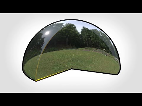 HDRIs are domes, not spheres