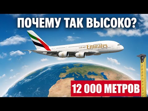 Почему Самолеты летают так ВЫСОКО?