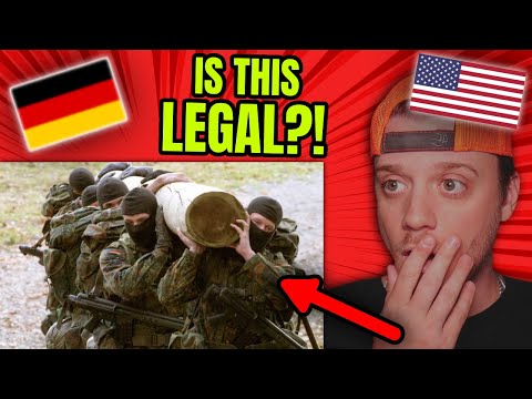 American Reacts to German Special Forces Training (KSK Hell Week)