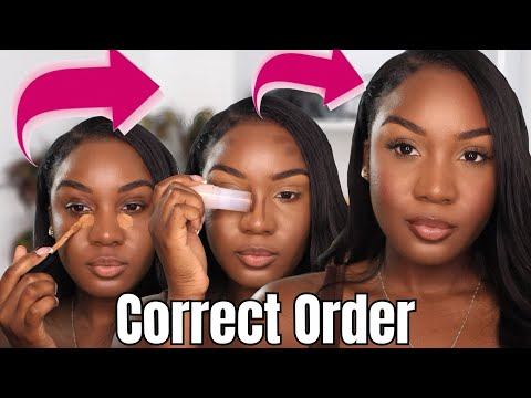 The Correct Order Of Makeup Application For Beginners