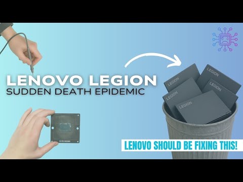The Real Reason Your AMD Lenovo Legion Won’t Turn On: The Lenovo Solder Joint Epidemic