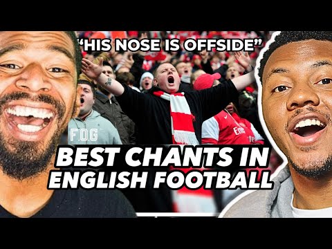 AMERICANS REACT To The Best Chants in English Football