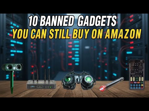 10 BANNED Gadgets You Can Secretly Buy on Amazon RIGHT NOW