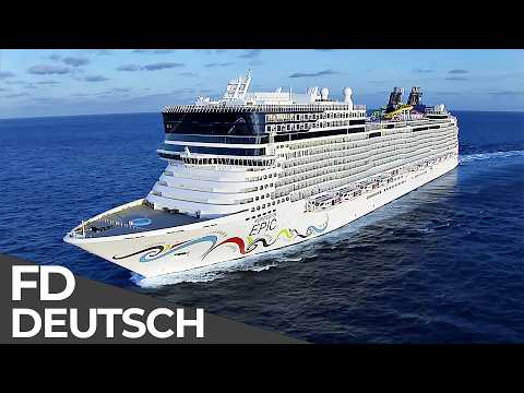 Norwegian Epic: Party ohne Ende | Mega-Kreuzfahrtschiffe | Free Documentary Deutsch