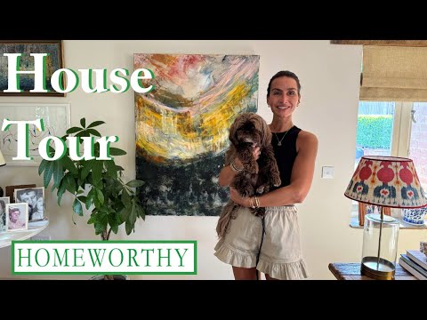 HOUSE TOUR | An Idyllic Home in The English Countryside Defined by Playful Prints