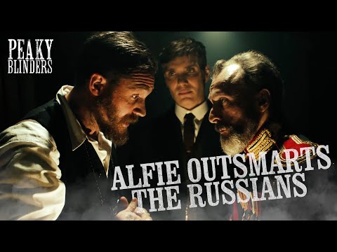 Alfie Throws Off the Russians by Speaking Their Language | Peaky Blinders