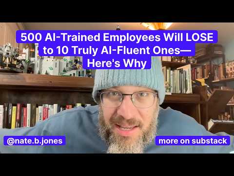 500 AI-Trained Employees Will LOSE to 10 Truly AI-Fluent Ones—Here's Why
