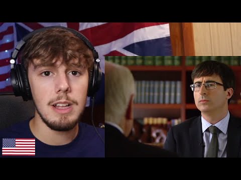 American Reacts to John Oliver - Gun Control