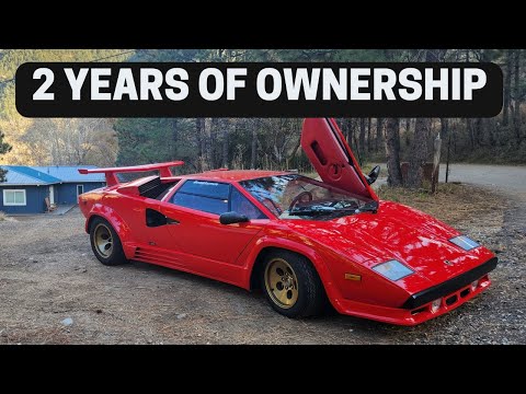 What it's Been Like Owning Lamborghini Countach for Almost 2 Years