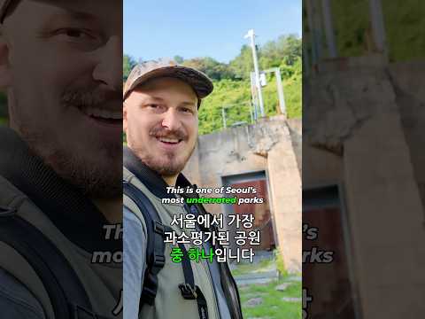 This is one of Seoul’s most underrated parks. 서울에서 가장 과소평가된 공원 중 하나입니다.