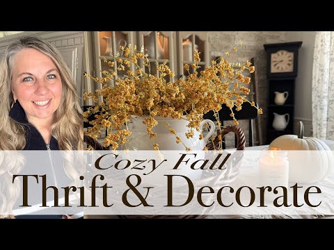 Fall Thrift and Decorate  🍂 | Fall Decorating Ideas | 2025