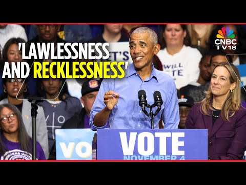 Obama Rallies For Spanberger in Virginia Governor Race, Calls Out White House "Craziness" | N18G