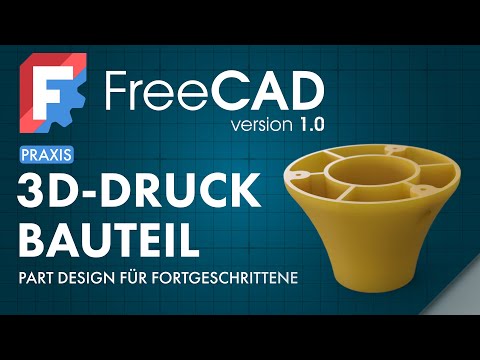 FreeCAD 1.0 - 3D printing part for advanced users