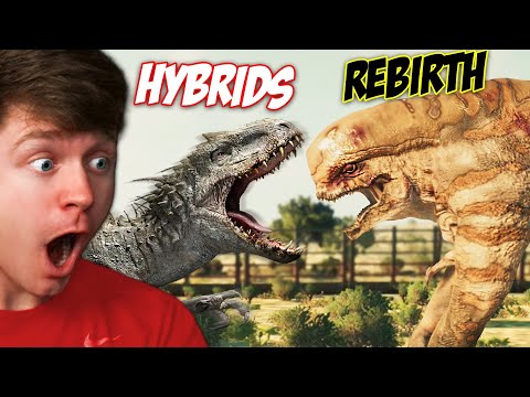 JURASSIC WORLD REBIRTH vs HYBRID DINOSAURS! - Jurassic World Evolution 2