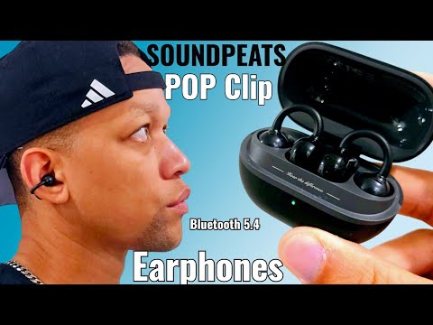 SoundPeats POP Clip open-ear Bluetooth 5.4 earphones $30